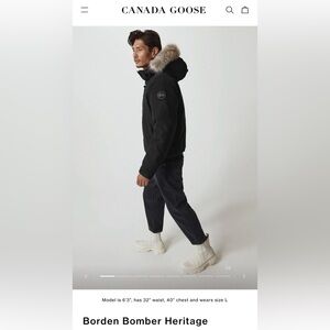 Canada Goose Borden Bomber Heritage